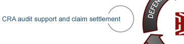 CRA audit support and claim settlement